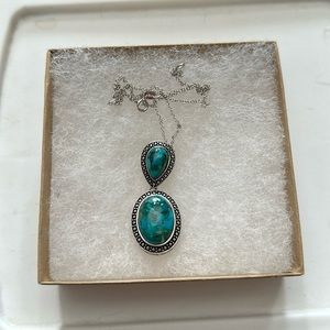Turquoise Pendant Necklace
